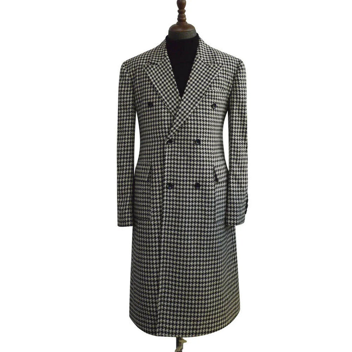 Bruno™ | Houndstooth Trench Coat